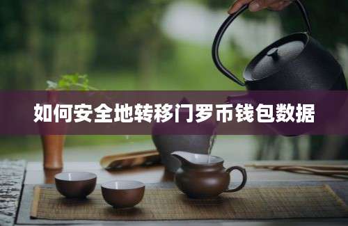 如何安全地转移门罗币钱包数据