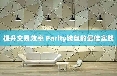 提升交易效率 Parity钱包的最佳实践