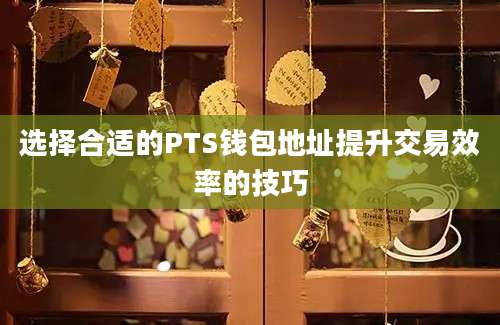 选择合适的PTS钱包地址提升交易效率的技巧